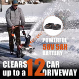 18″ Cordless Snow Blower NV18SSB